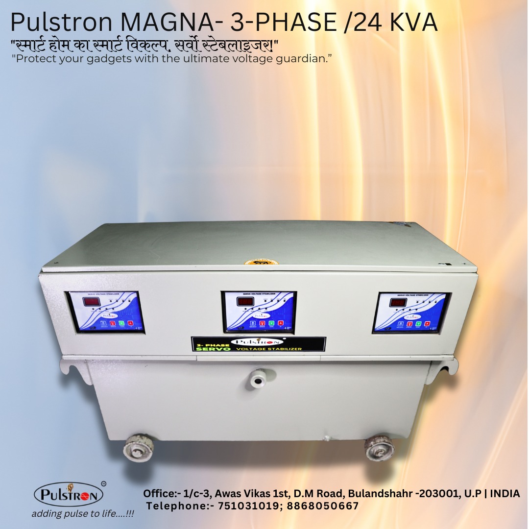 PULSTRONICS's tweet image. &quot;Power fluctuations? Not anymore! Keep your electronics safe with our Servo Stabilizer. 🔋&quot;
.

.

.
#ServoStabilizer
#PowerStability
#VoltageProtection
#StablePower
#ReliableElectricity
#PowerSafety
#ElectronicsGuard
#SmoothVoltage
#PowerControl
#Pulstron