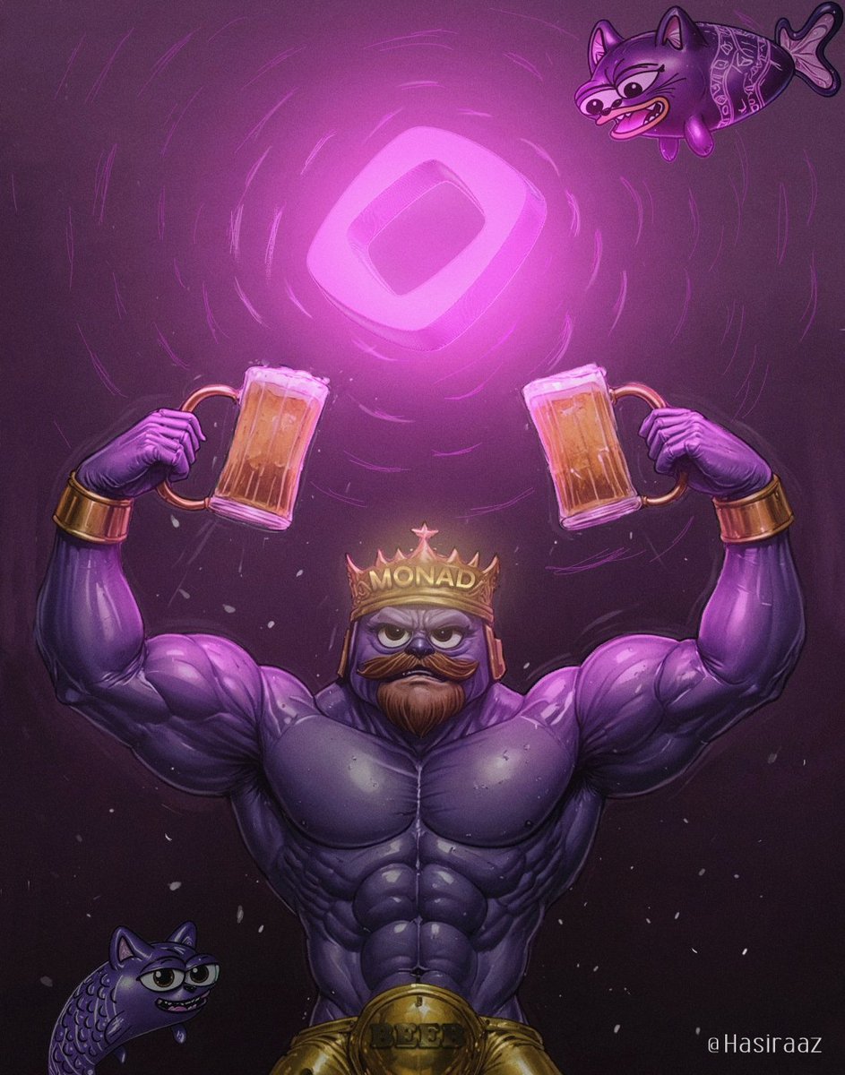 Hasiraaz's tweet photo. Gmonad💜💚
This is my first art for MONAD one of big community 
@monad_xyz 
@MonadPersia 
Share me you vibe about it☺️💚 https://t.co/qoPv0xLWui
