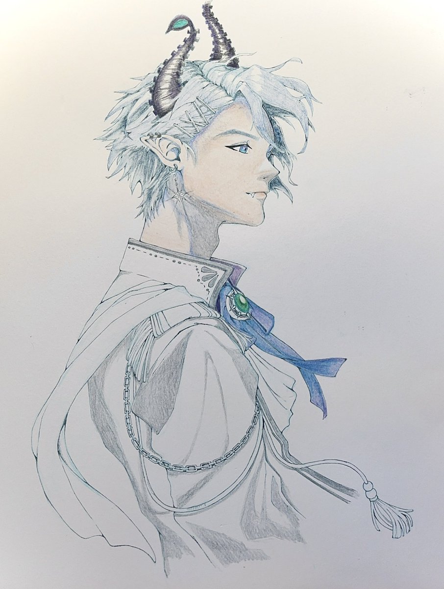 Etranger013's tweet photo. Happy 2nd anniversary, ILUNA and REN. 
I’m happy to have you as a part of my life.  
follow your dreams and keep smiling😊
#RenZottoArt #ILUNA2ndAnniversary https://t.co/FRc9JZcpl2
