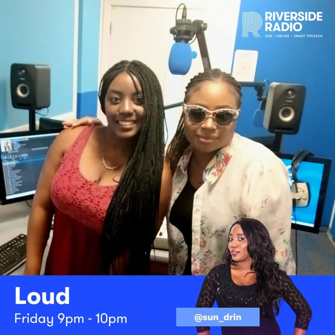 Riverside Radio (@thisisriverside) on Twitter photo Great to have <a href="/AbiJenae/">Abi Jenaรฉ</a> join <a href="/sun_driin/">SANDRINE</a> in the studio on the latest LOUD Show, to talk about her journey and her latest single 'Para'
You can listen to the LOUD Show with Sandrine every Friday from 9 til 10pm live on <a href="/ThisisRiverside/">Riverside Radio</a> ๐ป๐ป
#radio #lovingswlondon #community Great to have <a href="/AbiJenae/">Abi Jenaรฉ</a> join <a href="/sun_driin/">SANDRINE</a> in the studio on the latest LOUD Show, to talk about her journey and her latest single 'Para'
You can listen to the LOUD Show with Sandrine every Friday from 9 til 10pm live on <a href="/ThisisRiverside/">Riverside Radio</a> ๐ป๐ป
#radio #lovingswlondon #community