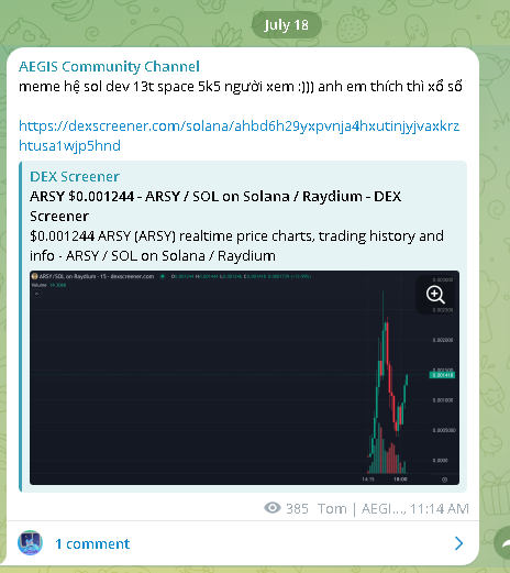 AEGIS Community tweet media