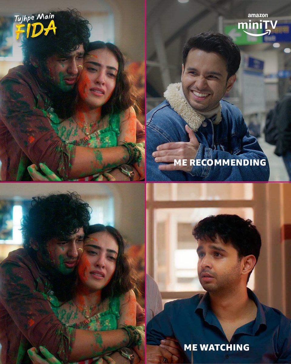 amazonMXPlayer's tweet image. recommend karte time 😍❤️ dekhte time 🥲💔

ye saare AMAZING shows available hai for FREE only on Amazon miniTV!

#AmberGirlsSchool #TujhpeMainFida #Jamnapaar #HalfCA #ThankYouDoctor #AmazonminiTV #StreamingNow