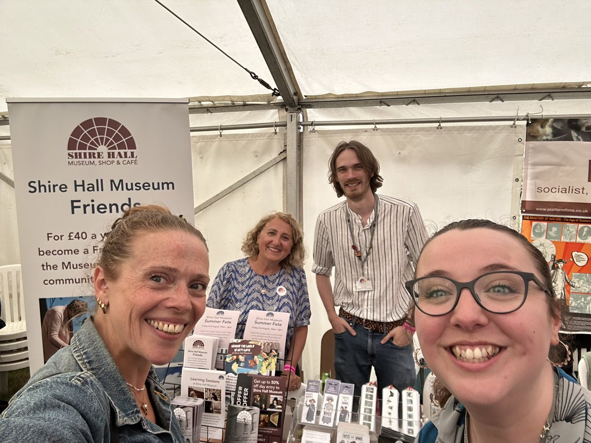 Come and have a chat about history and social justice with the amazing <a href="/ShireHallDorset/">Shire Hall Museum</a> team <a href="/TolpuddleFest/">Tolpuddle Martyrs' Festival</a>