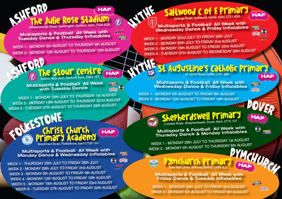 DymchurchSchool's tweet photo. We are hosting another 2 week HAF programme (Holiday Activities &amp; Food) this summer! HAF is aimed to provide children with enriching activities and nutritious food. We are already over our expected numbers to attend! @EliteCommunity8  @educationgovuk @Kent_cc @OCMATtrust https://t.co/bUF4LsQr4I