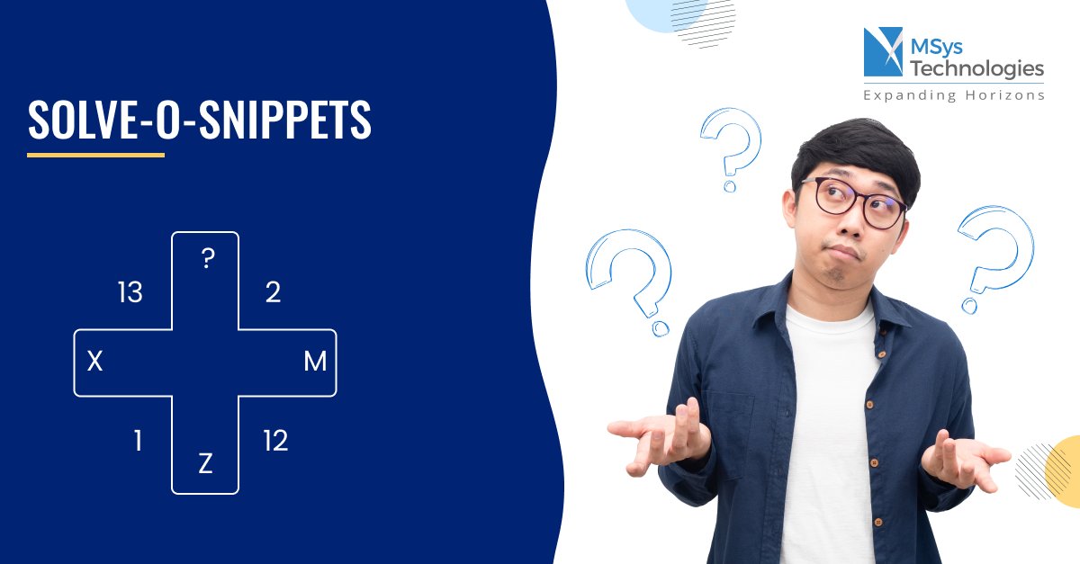 AziroTech's tweet image. Put on your thinking cap! 

Can you solve this tricky riddle? Leave your answer in the comments below! 🧩

 #RiddleMeThis #BrainTeaser #SolveOSnippets #RiddleRoundup #SolvethePuzzle&quot;