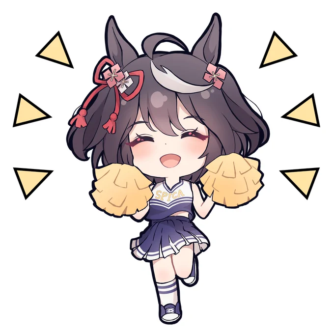チアキタちゃん ꉂꉂ#ウマ娘 #キタサンブラック 