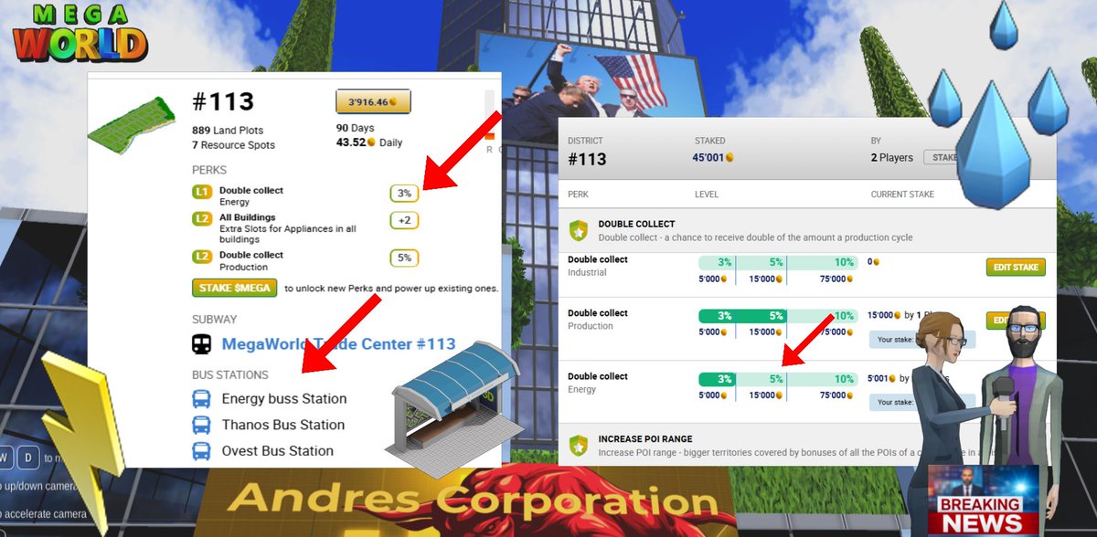 Andres_D113's tweet photo. 🌐Andrescorporation's Ambitious Future: New Transport Links and Energy Efficiency in District 113

📰Journalist: Good morning, thank you for being with us today. Could you tell us about Andrescorporation's future investments in Megaworld, particularly in district 113?

Andrescorporation: Good morning, thank you for the opportunity. Currently, our main objective is the construction of the fourth stop in district 113. This stop is crucial as it will lead citizens directly to one of our most important buildings: the Paper Factory.

📰Journalist: Why is the Paper Factory so vital for Andrescorporation?

Andrescorporation: The Paper Factory is fundamental to our operations and internal economy. The fourth stop will allow easier and more direct access to this building, improving logistical efficiency and productivity. It is considered the last of our major stops and represents the final goal for us in district 113.

📰Journalist: So, with this stop, you expect to fully cover district 113?

Andrescorporation: Exactly. With the construction of this last stop, we will ensure that citizens can travel conveniently to all areas of district 113. This is our microeconomic goal for the moment.

📰Journalist: Interesting. And what about your macroeconomic objectives?

Andrescorporation: On a macroeconomic level, our current goal is to achieve 5% in DOUBLE COLLECT Energy. This program offers the chance to receive double the production amount in one cycle. This way, we will ensure an extra benefit to all energy buildings, increasing the likelihood of obtaining double energy collection.

📰Journalist: What benefits have you already seen with this program?

Andrescorporation: The benefits have been significant. In the past few weeks, thanks to double collection, we have seen an increase in the production of steel and bricks. This not only improves our production efficiency but also allows us to provide more resources to our citizens and investors.

📰Journalist: It seems you have very ambitious plans. What do you expect for the future?

Andrescorporation: We are confident that our strategic investments, both on a micro and macroeconomic level, will lead to sustainable and long-term growth for Megaworld. We will continue to work to improve the quality of life for citizens and ensure a positive return on investment for our stakeholders.

📰Journalist: Thank you for sharing your plans with us. We wish Andrescorporation the best for your future projects.

Andrescorporation: Thank you. It was a pleasure.

@MegaCryptoPolis
@megaworld_io

#MegaWorld #AndresCorporation