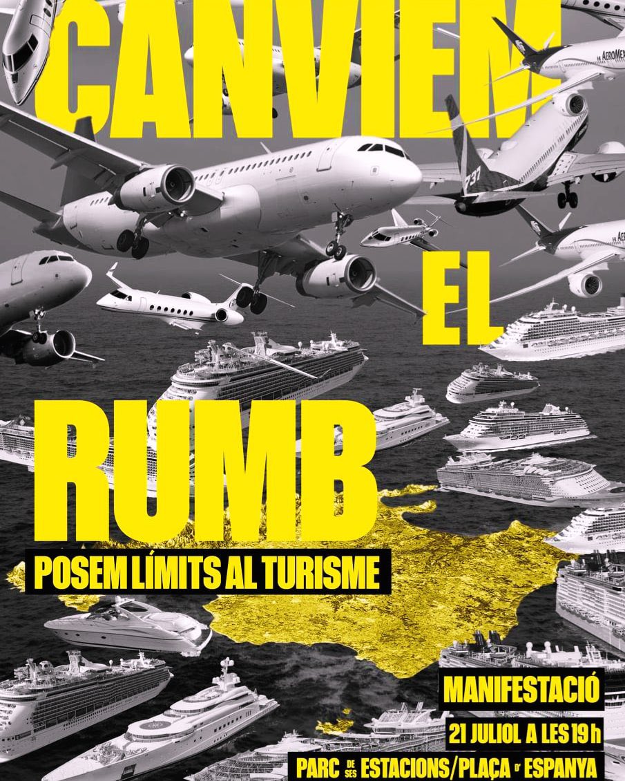 Avui és el dia!

A les 19.00h al Parc de Ses Estacions de Palma #CanviemElRumb