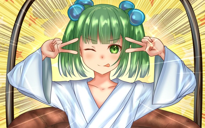 キスメちゃん塗ってます! 