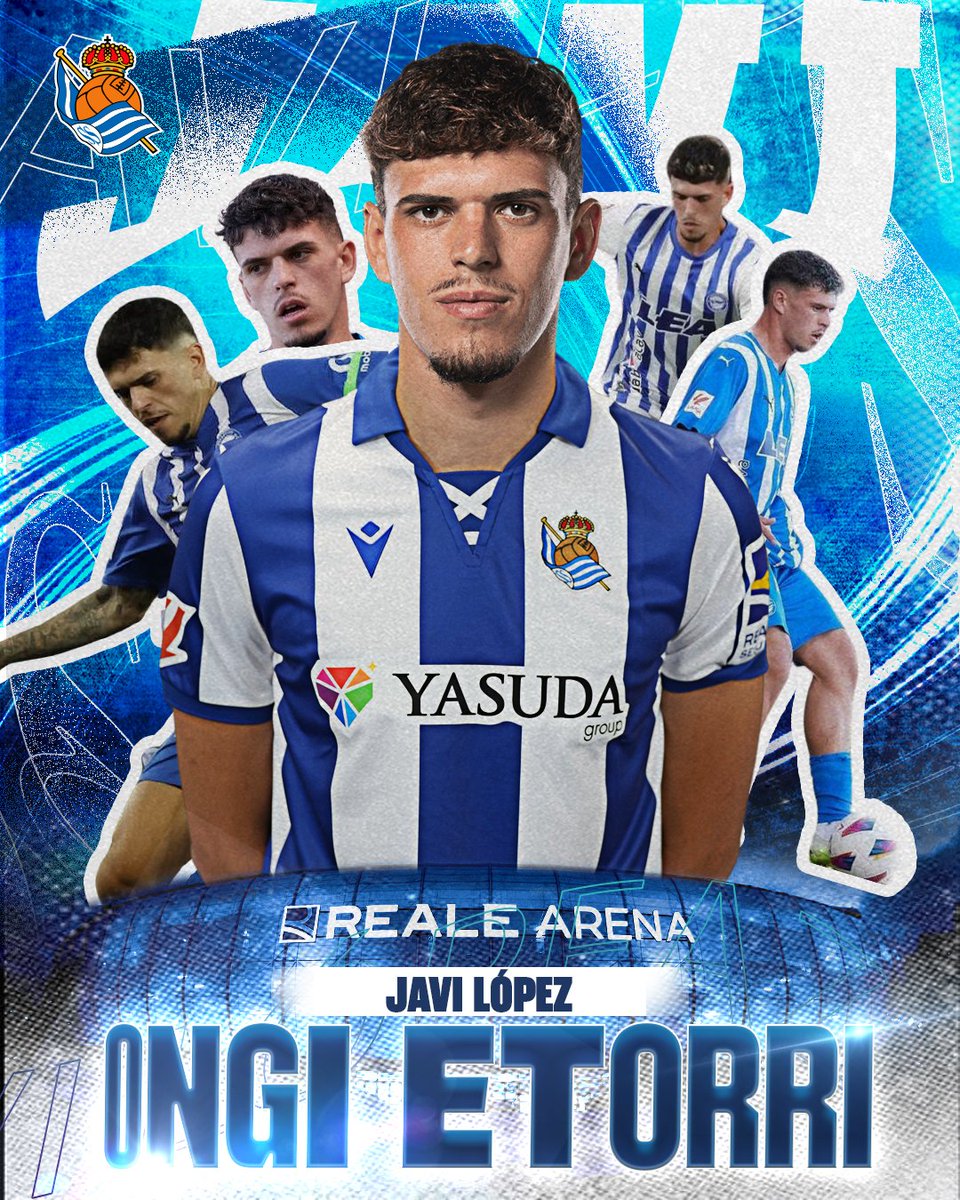 Javi López es nuevo futbolista de la <a href="/RealSociedad/">Real Sociedad Fútbol</a> hasta 2030

Bienvenido a la <a href="/RealSociedad/">Real Sociedad Fútbol</a> , #JaviLopez

#JaviLopez2030