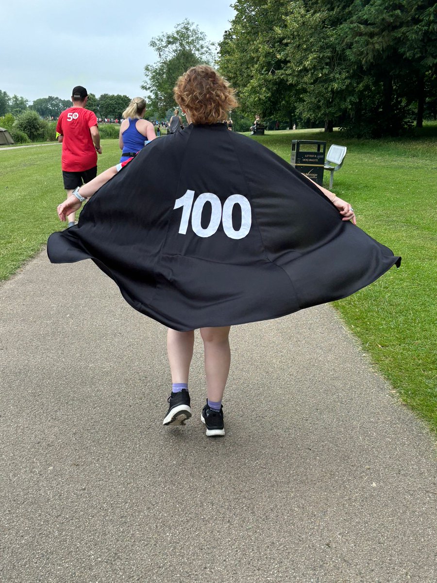 Paheyes's tweet photo. @parkrunUK I did my 100th yesterday, coming back from a broken ankle, so a walk this time. Great support from @StvngeStriders ❤️♦️💯 https://t.co/Y9paDPObhY