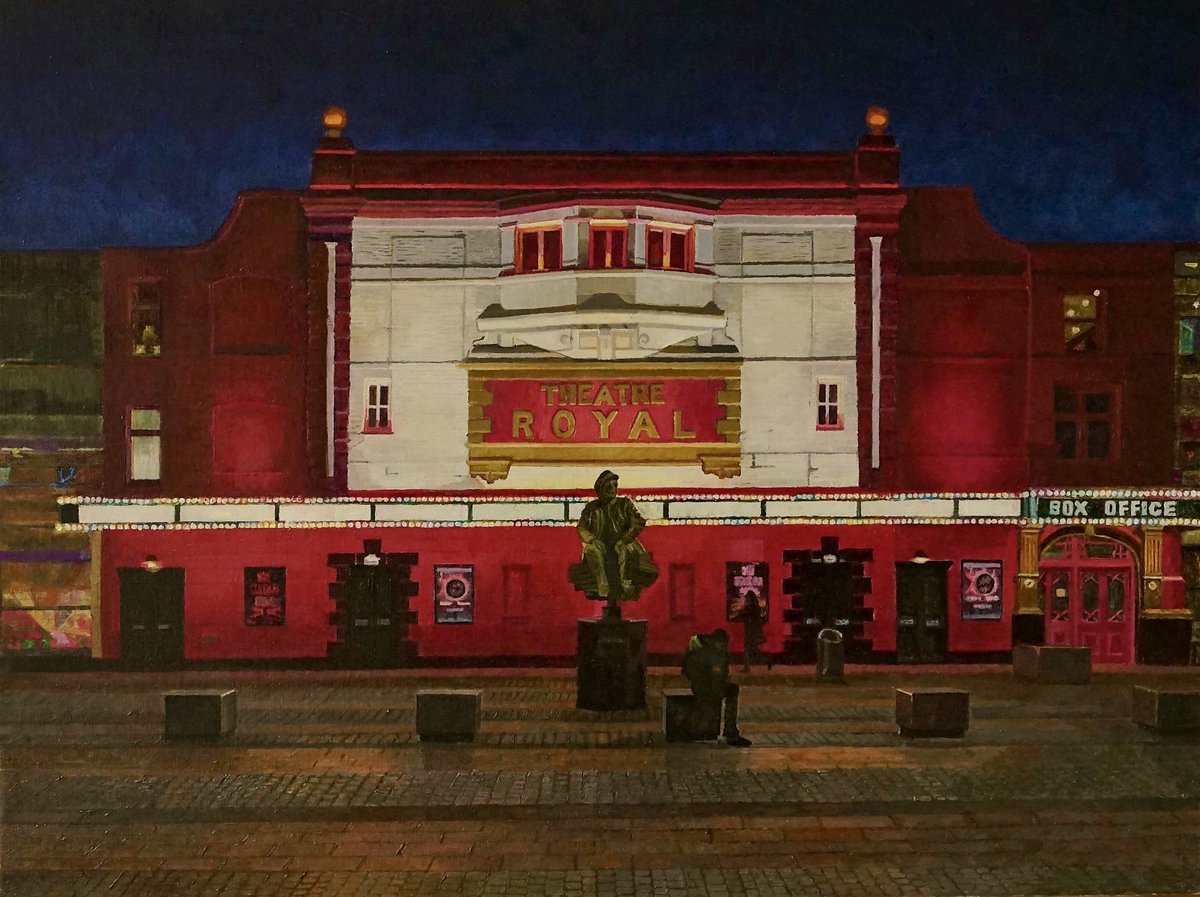 Doreen Fletcher (@dfletcherartist) on Twitter photo ‘Theatre Royal, Stratford’ 2024 . I’m making a limited edition of 30 prints of this painting to be available later in the year. DM me if you’re interested <a href="/thegentleauthor/">Spitalfields Life</a> @TownhouseWindow <a href="/BowArts/">Bow Arts</a> <a href="/stratfordeast/">Stratford East</a> <a href="/MuseumLondon/">Museum London</a> ‘Theatre Royal, Stratford’ 2024 . I’m making a limited edition of 30 prints of this painting to be available later in the year. DM me if you’re interested <a href="/thegentleauthor/">Spitalfields Life</a> @TownhouseWindow <a href="/BowArts/">Bow Arts</a> <a href="/stratfordeast/">Stratford East</a> <a href="/MuseumLondon/">Museum London</a>