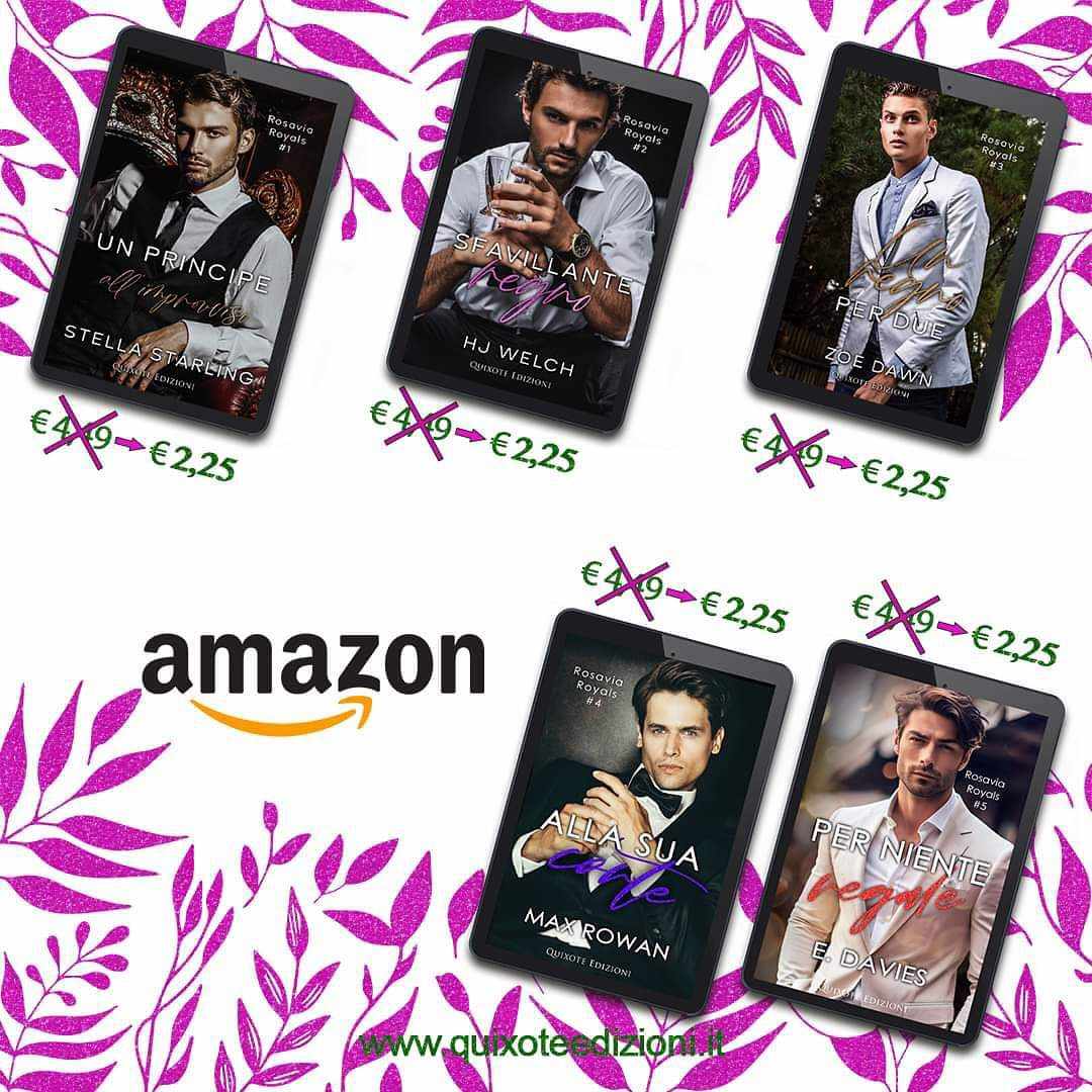 helenjwrites's tweet photo. 🇬🇧 Ohh look! The Italian version of the Rosavia Royals series is on sale right now! Aren't the covers so gorgeous?

🇮🇹 Ooohhh, guardate! La versione italiana della serie Rosavia Royals è scontata! E quanto sono belle le cover? https://t.co/T8uszSfX0U