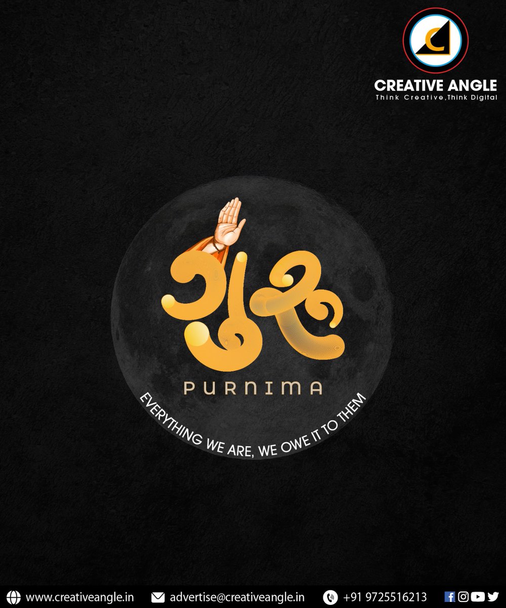 creativeangle26's tweet photo. On this auspicious Guru Purnima, @creativeangle26 Kutch extends heartfelt gratitude to all the incredible teachers who light our paths with wisdom and dedication.
#teamcreativeangle #creativeangleadvertising #creativeangledesigning #happygurupurnima #kutchdiaries #gujaratdiaries https://t.co/dQaE9nesPm