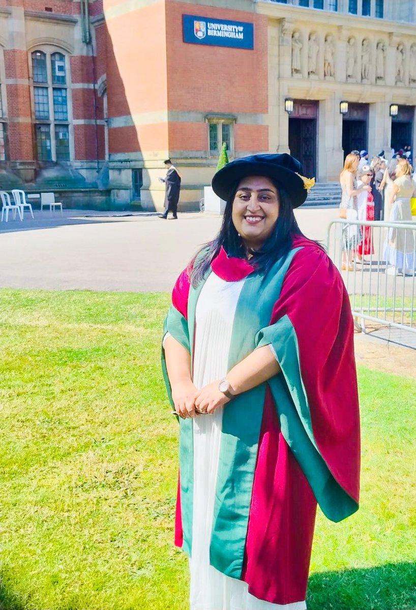 I graduated with a PhD and huge  thanks to my supervisors(Semira Manaseki-Holland,Sheila Greenfield, <a href="/jeemon79/">jeemon george </a> &amp; @AnnaLavis )and my family, friends and many others who supported me along the way!