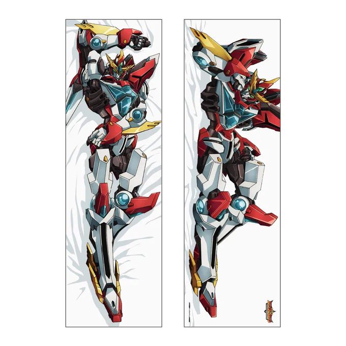 Bang Brave Bang Bravern body pillow cover is now available for pre-order on CDJapan. It will be releasing on October 15. 
