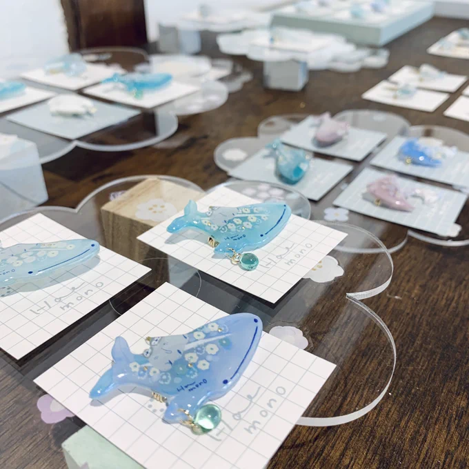 クジラさん◎まだまだいるよ。。#個展 