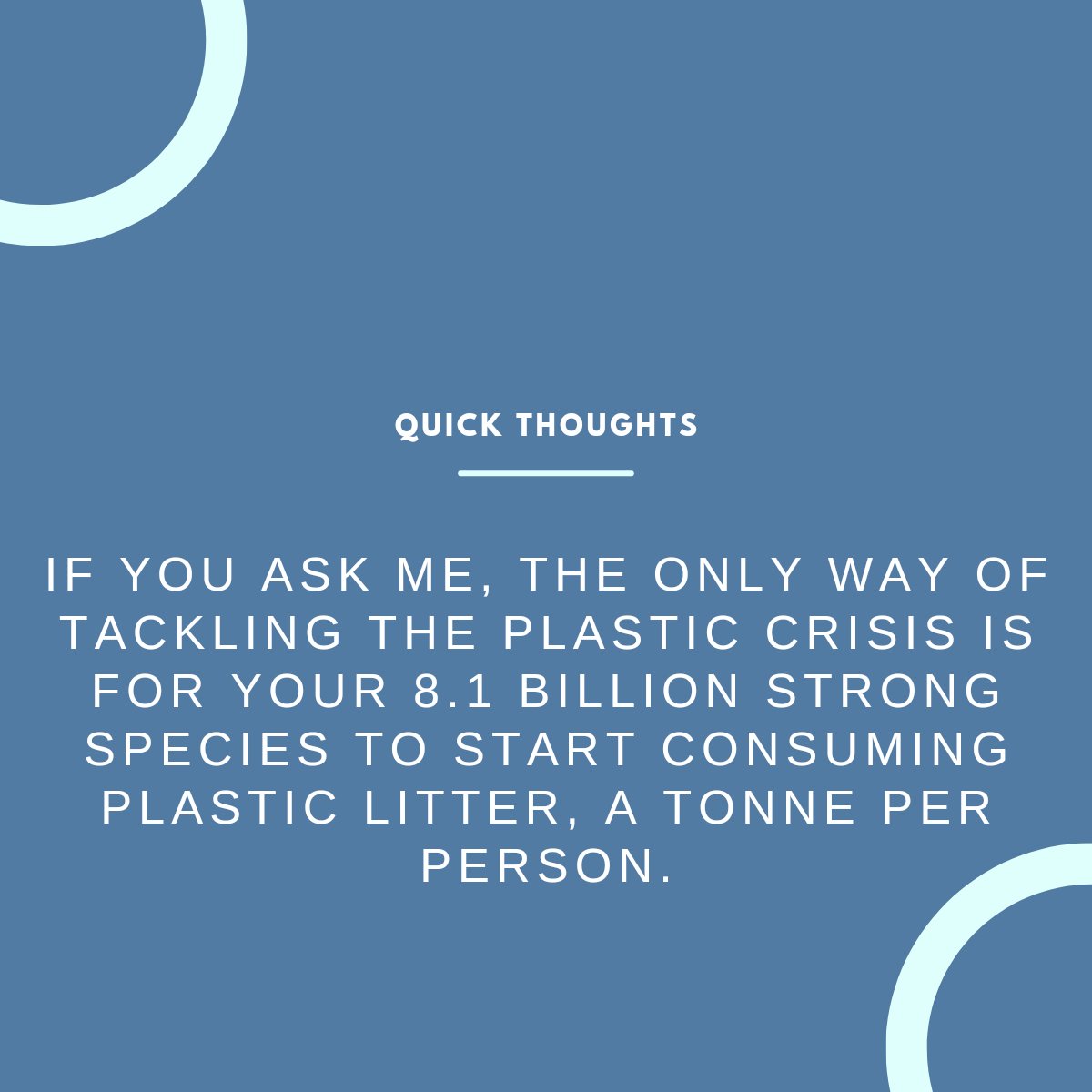jaiprashaanth's tweet photo. Consume plastic responsibly.
#PlasticFreeJuly https://t.co/hI43Lxsifa