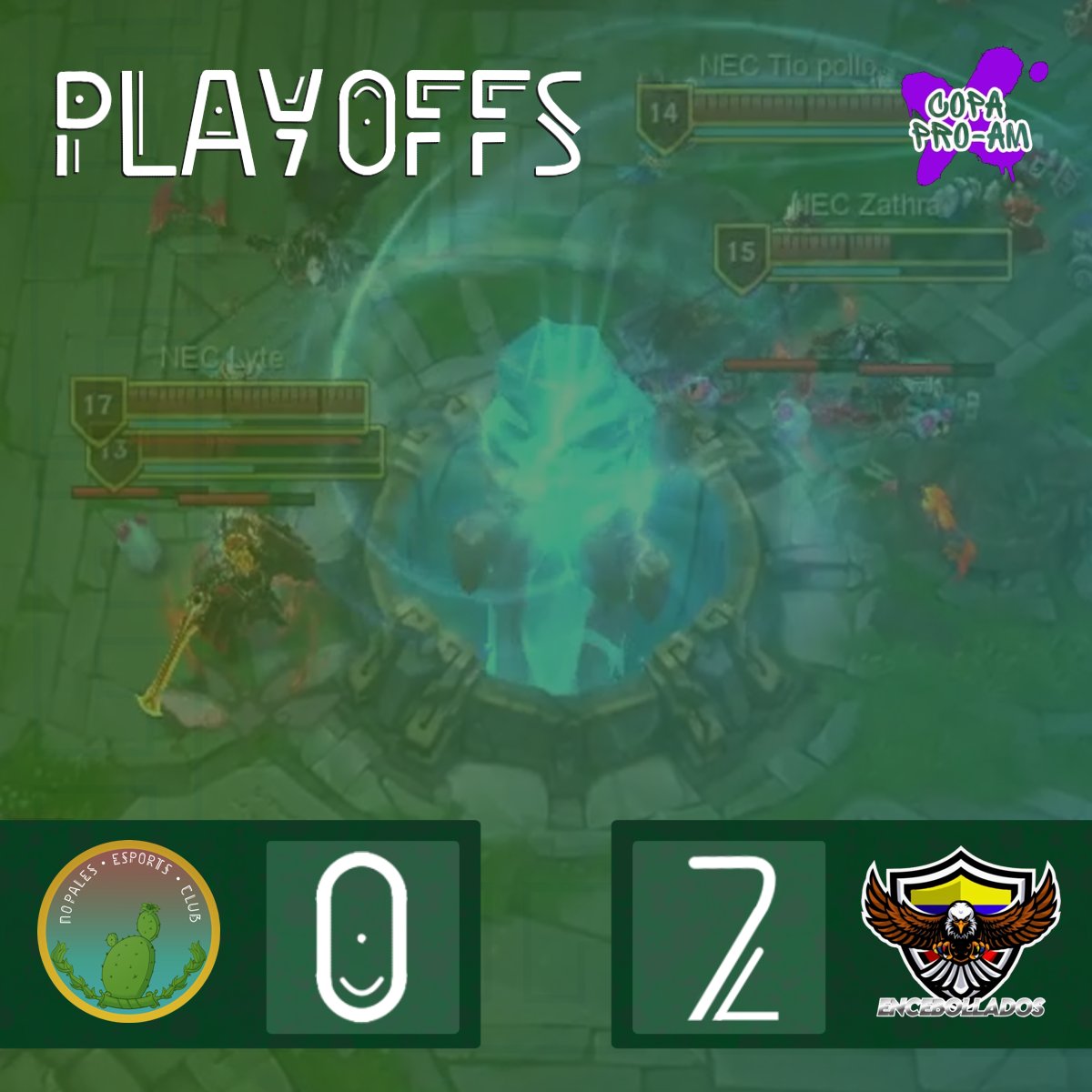 ClubNopales's tweet photo. Caemos en el lower, no nos pudimos encontrar dimos batalla.
No son los resultados que buscábamos pero volveremos más fuertes
Eliminados de @copaproam
Gracias por el apoyo en todo momento
#FOTOSINTETICO #LOLLATAM https://t.co/VVdaK7TxQj