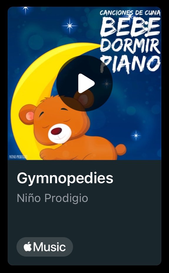 just got so owned when i shazamed a song and it's music for babies