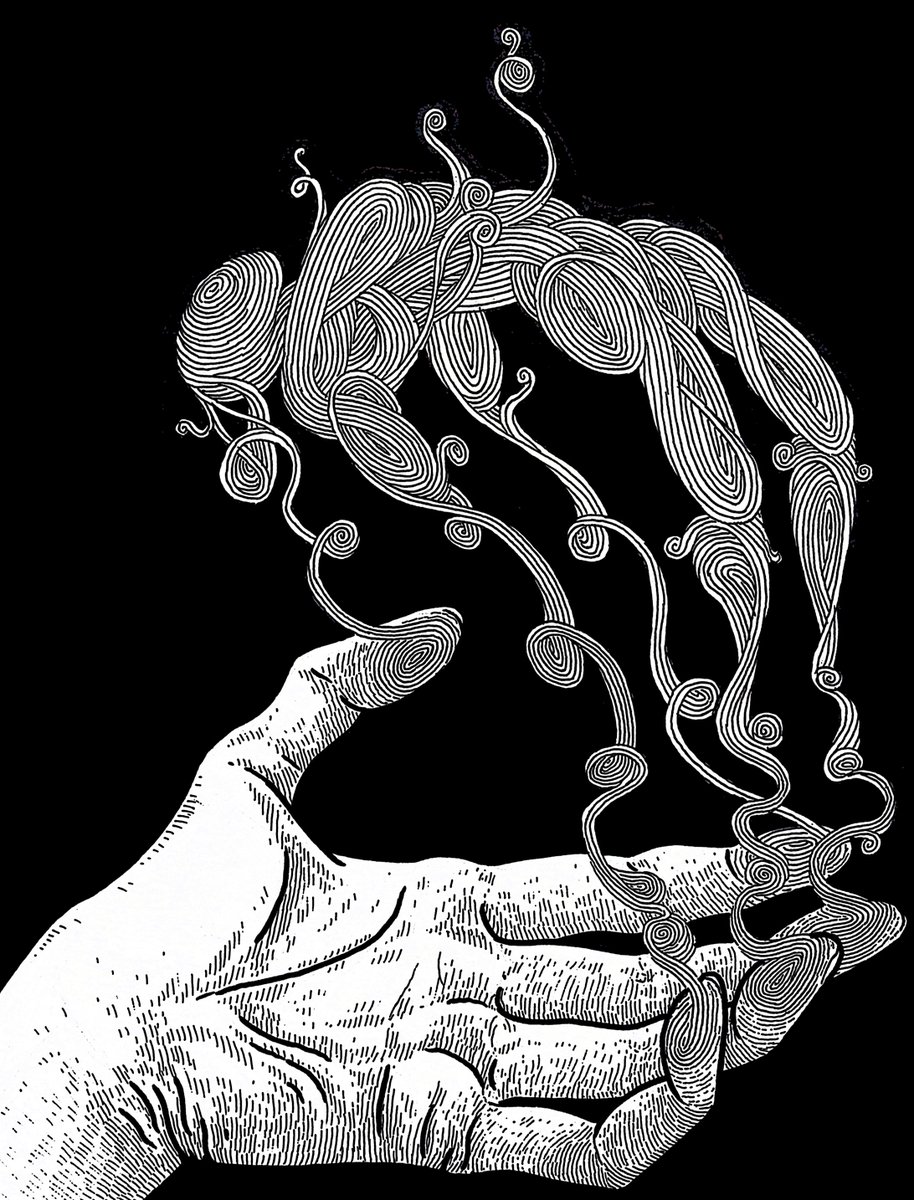 thoughtographic's tweet photo. it was an honor to draw the covers for print weaver and it's expansion. go check out this unique rpg game https://t.co/LPrYDGTp8v