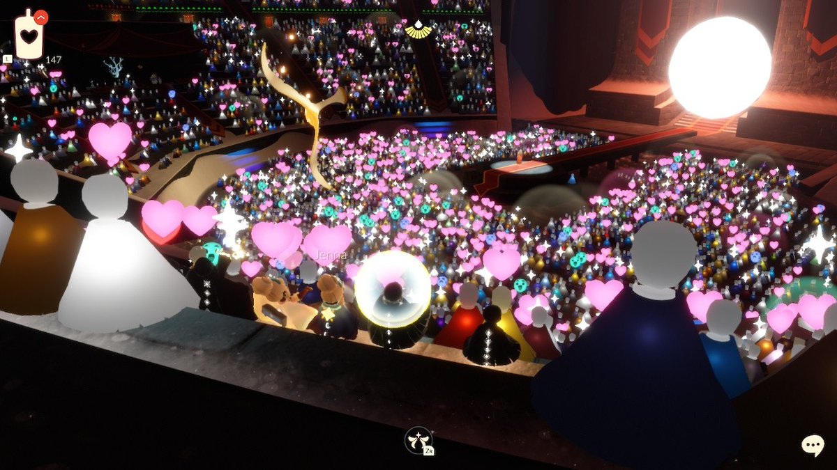 AliceWundr's tweet photo. Went to the concert again 🤭 
It was amazing seeing a full arena this time 💖
#skychildrenoflight https://t.co/Ob1eZuJDSr