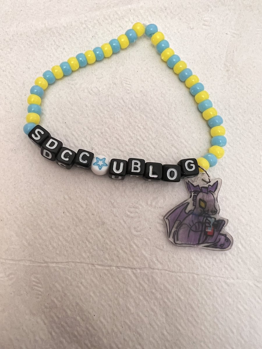 2tammi's tweet photo. @SD_Comic_Con Can’t wait to trade some bracelets https://t.co/excvAncZ1o