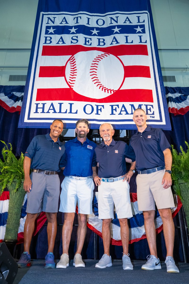 MLB's tweet photo. 7,808 Hits. 989 Home runs. 4,036 RBI. 1,769 Managerial wins.

And this time tomorrow: 4 Hall of Fame plaques. https://t.co/WXMKATkJOd
