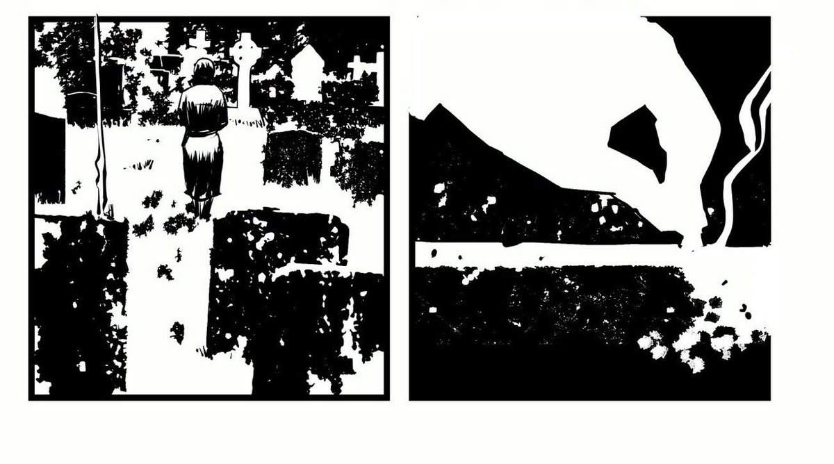 Inks vs colors #makingcomics 