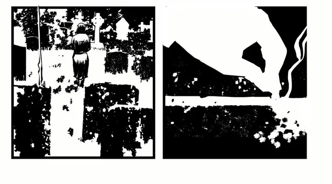 Inks vs colors #makingcomics 