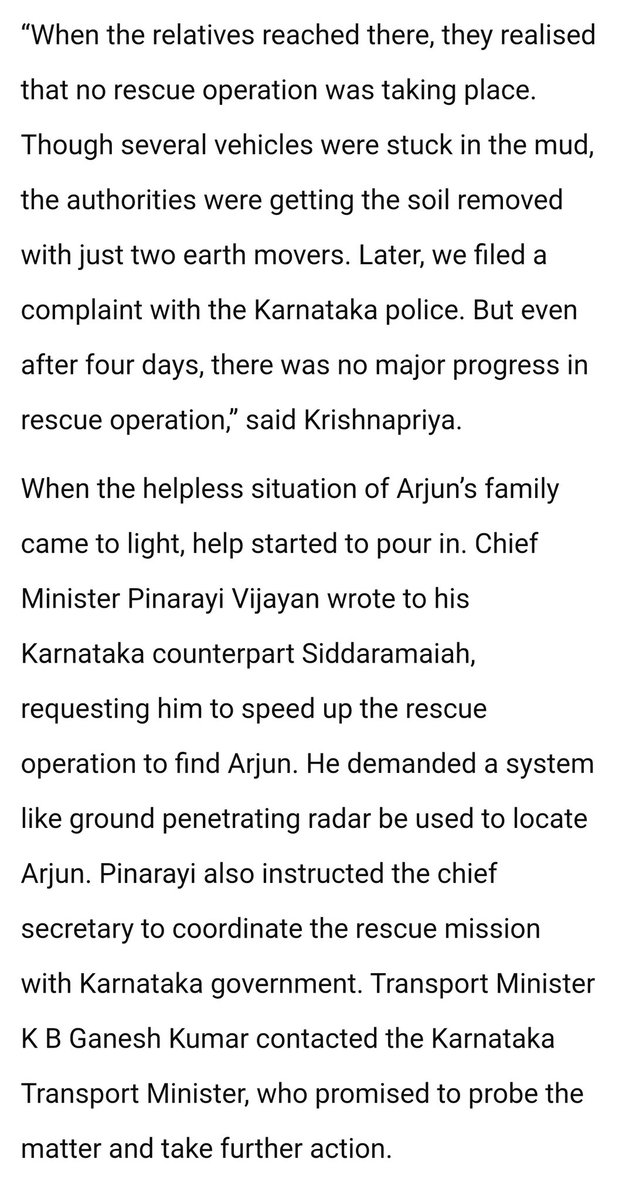 Arjun, truck driver from Kerala trapped in his truck during # ...