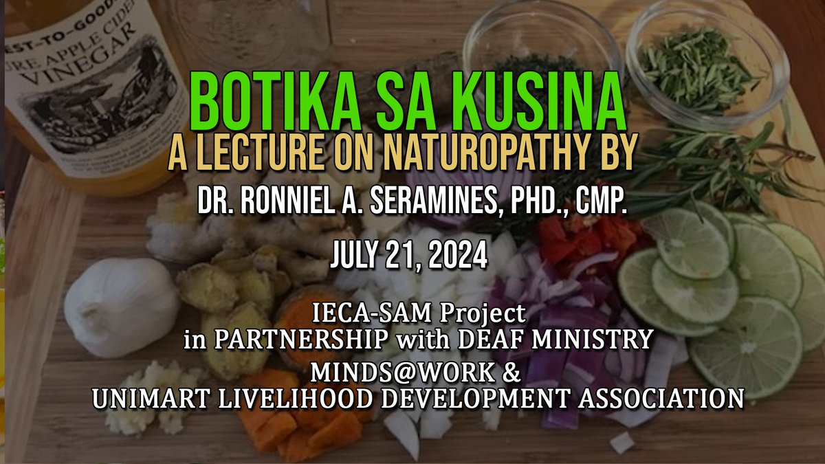 bongvlaurel's tweet image. #Naturopathy
#BotikaSaKusina 
#MindsAtWork