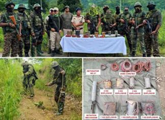 yespunjab's tweet photo. Tragedy averted as Army, Manipur Police defuse 8 IEDs

#IndianArmy #Manipur #ManipurCrisis #ManipurPolice #IED #Tragedyaverted #ExplosiveDevices #YesPunjab

https://t.co/NPtgYxjTEP https://t.co/0iRgg8FzU2