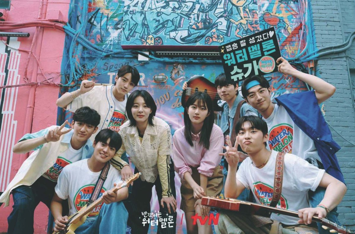 Kdramaroma's tweet photo. TWINKLING WATERMELON
Youth drama meets time-travel fantasy. An inspiring &amp; moving celebration of the magic of life.

A NEW REVIEW on dramaroma, your guide to the best romantic dramas

https://t.co/7DcvIfNikO
#TwinklingWatermelon #Ryeoun #ChoiHyunWook #SeolInAh #ShinEunSoo #Kdrama https://t.co/TBEqfzHYUM