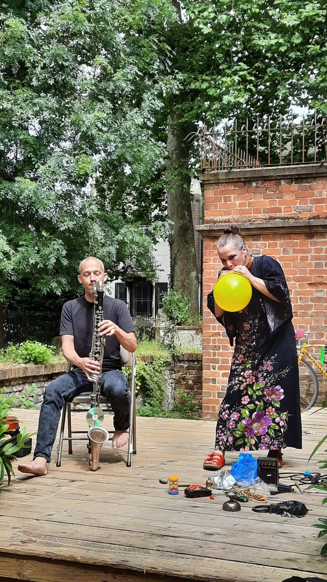SharonGalWorld's tweet image. No Computers with Yoni Silver @YoniSilver soundmagic @theoldchurchN16
#freeimprovisation #extendedtechnique #livemusic #experimental #performance #voice #ritual #magic