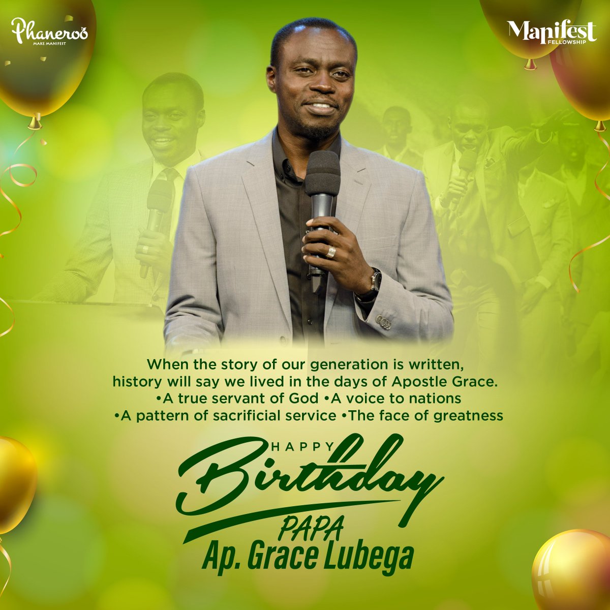 Phanerookampala's tweet image. 🎉 Happy Birthday Papa 🌟