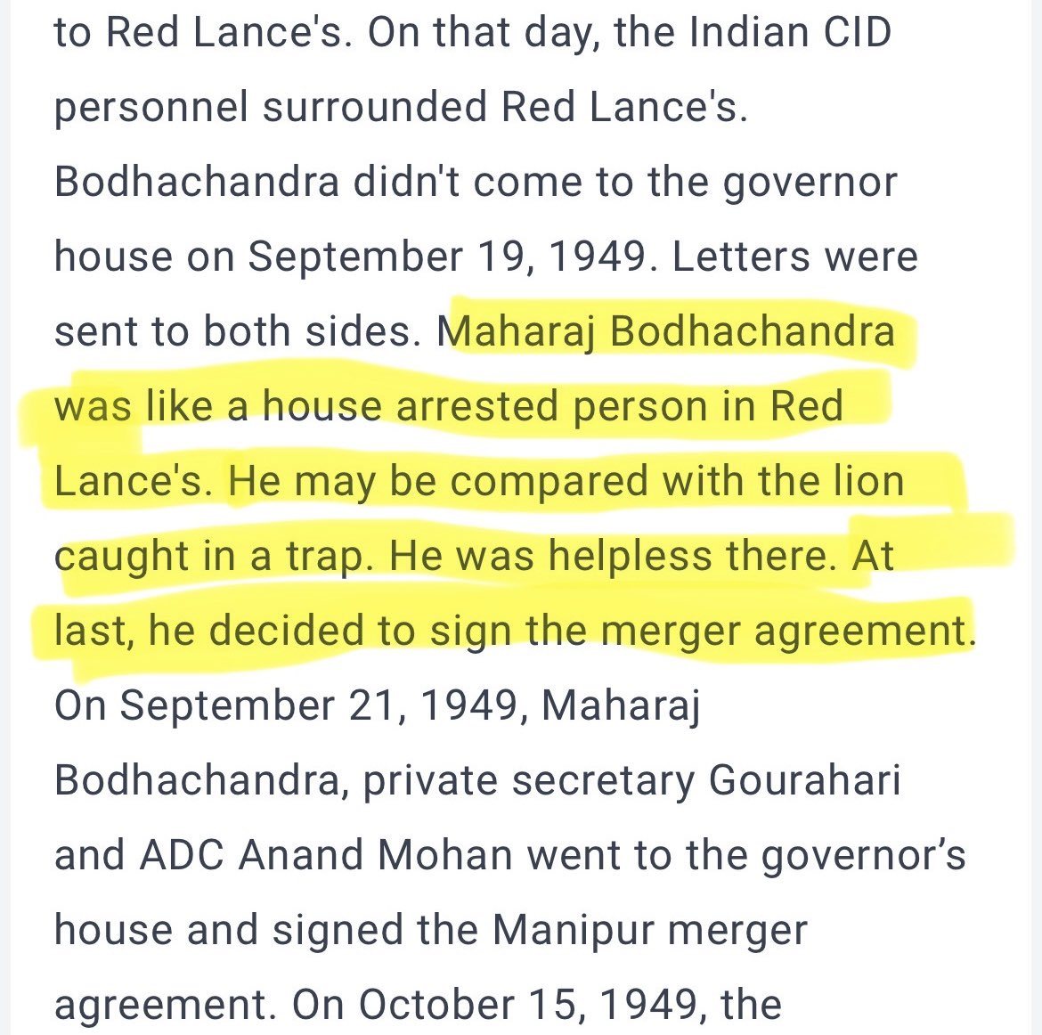 anirudhdgg's tweet photo. Someone remind these Meitei geniuses they live in India, not Manipur. Their weak king folded and merged his state with India like a little b**ch. Nor did their dominance ever extend to the hills. They are trying to achieve in the 21st century, what their forefathers never could. https://t.co/ANBHvGznFH