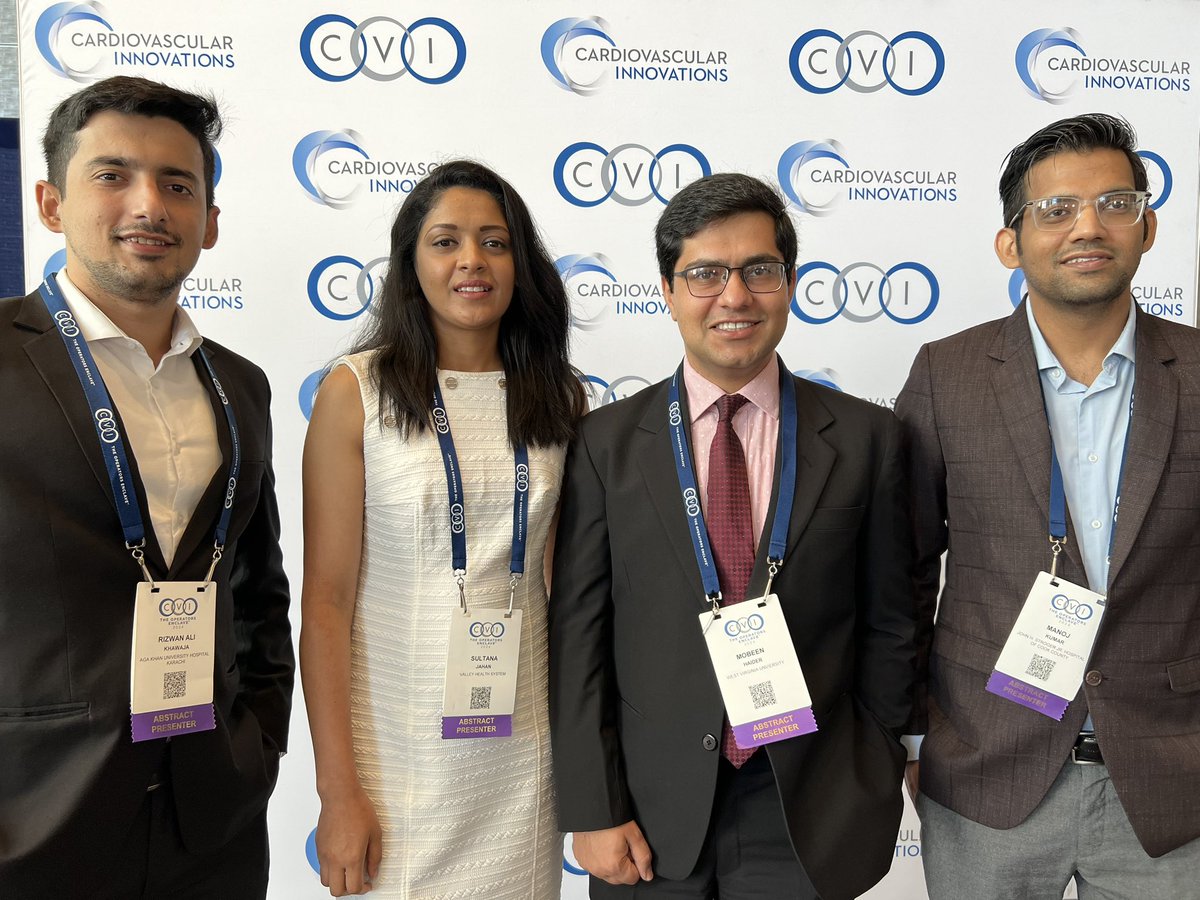 Mobeen Haider (@mobeenmzh) on Twitter photo Had a wonderful time presenting my posters, reconnecting with colleagues and meeting an amazing group of cardiologists at CVI2024 <a href="/cvinnovations/">CV Innovations</a> <a href="/chadialraies/">Chadi Alraies, MD FACC FSCAI</a> <a href="/shishem/">Mehdi Shishehbor, DO</a> <a href="/psorajja/">Paul</a>, Dr. Banerjee <a href="/mishitamehra/">Mishita Mehra</a> <a href="/SultanaJahanMD/">Sultana Jahan, MD</a> <a href="/KumarManoj_MD/">Manoj Kumar, M.D.</a> <a href="/KrutarthKPandya/">Krutarth Pandya</a> #CVI2024 Had a wonderful time presenting my posters, reconnecting with colleagues and meeting an amazing group of cardiologists at CVI2024 <a href="/cvinnovations/">CV Innovations</a> <a href="/chadialraies/">Chadi Alraies, MD FACC FSCAI</a> <a href="/shishem/">Mehdi Shishehbor, DO</a> <a href="/psorajja/">Paul</a>, Dr. Banerjee <a href="/mishitamehra/">Mishita Mehra</a> <a href="/SultanaJahanMD/">Sultana Jahan, MD</a> <a href="/KumarManoj_MD/">Manoj Kumar, M.D.</a> <a href="/KrutarthKPandya/">Krutarth Pandya</a> #CVI2024
