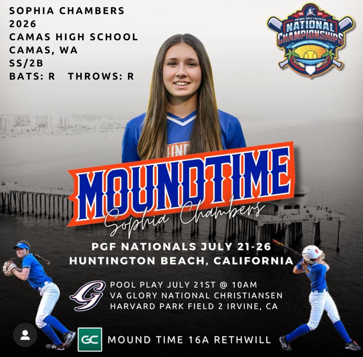 Soph_Chambers_9's tweet photo. @ToledoSoftball Hi Coach, here is my schedule, I would love to see you at my games! https://t.co/tUXhXCZ5xG