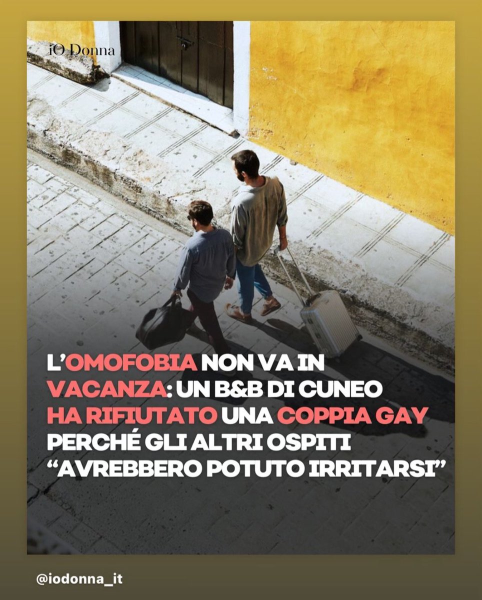 Ma che problemi avete ? 
Basta odio, discriminazione e violenza.