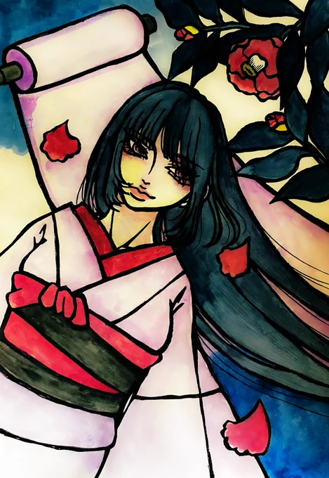 昼光 #和風イラスト #イラスト