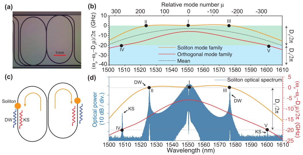 comb_photon's tweet image. Kelly sidebands are observed in a soliton comb generated from a partially coupled-ring resonators by utilizing the hybridization modes, which relaxes power requirements.
#comb
opg.optica.org/optica/fulltex…