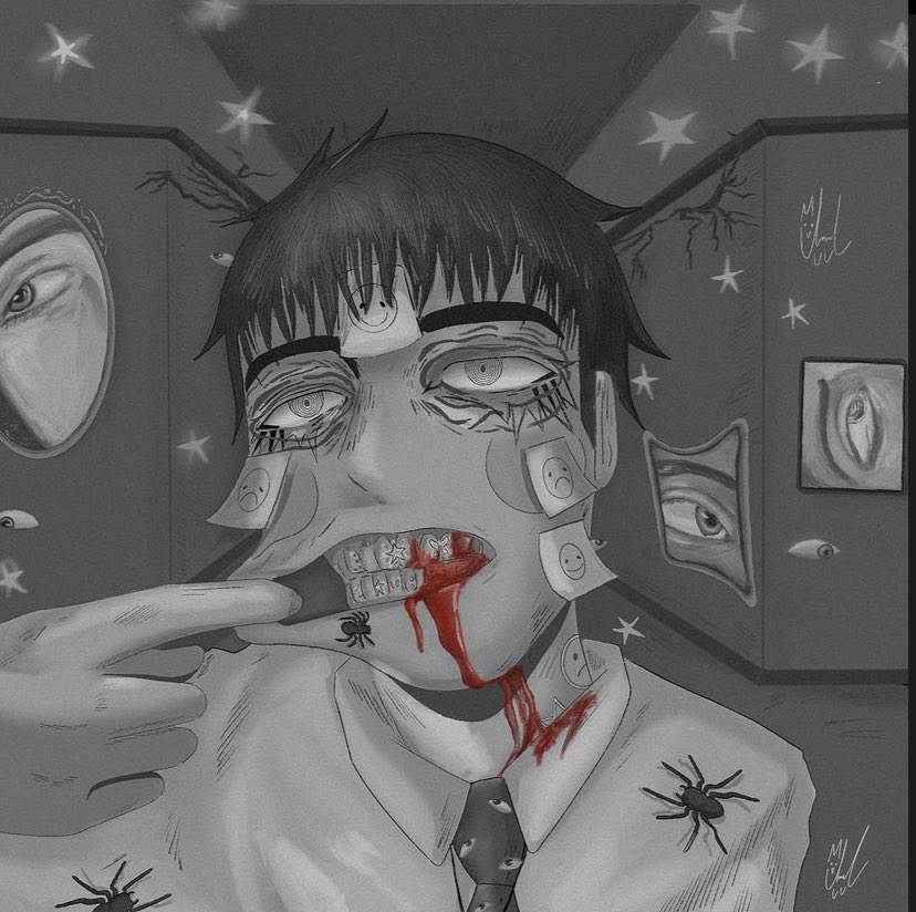 AzullVelvet's tweet photo. Donovan Dorsey.
The Blue boy dressed in Velvet.
•
•
•
•
•
•
•
#art #arte #digitalart #procreate #colorpop #byw #blackandwhite #painting #artist #artoftheday #comic #stars #eyes #artedigital #dibujo #pintura #aesthetic #artwork https://t.co/bppikDDFKJ