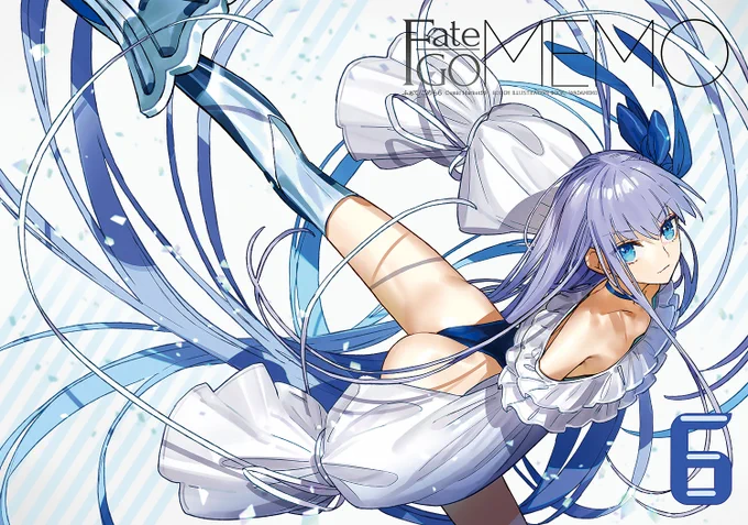 同人誌Fate/GOMEMO6の表紙のラムダだ～髪の毛とてもきれい 