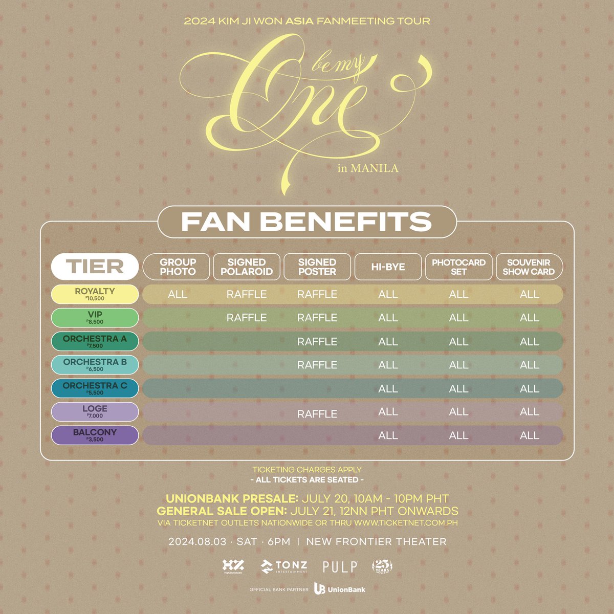 Nikobalacan's tweet photo. WTS LFB KIM JI WON BE MY ONE FANMEET IN MANILA

VIP RIGHT

• open for international and filo fans
• secured via camping onsite
• 2 tickets available

rfs: got our desired tix

dm me if interested!

#KimJiwon
#KIMJIWONinMANILA #BE_MY_ONE_IN_MANILA https://t.co/NZ34WHj2Va