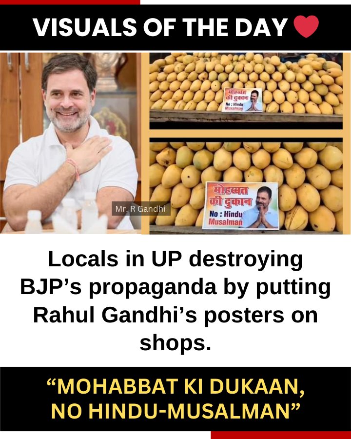Mr_RGandhi's tweet photo. Mohabbat Ki Dukaan, No Hindu-Musalman. ❤️ https://t.co/7wm2r0KJBc