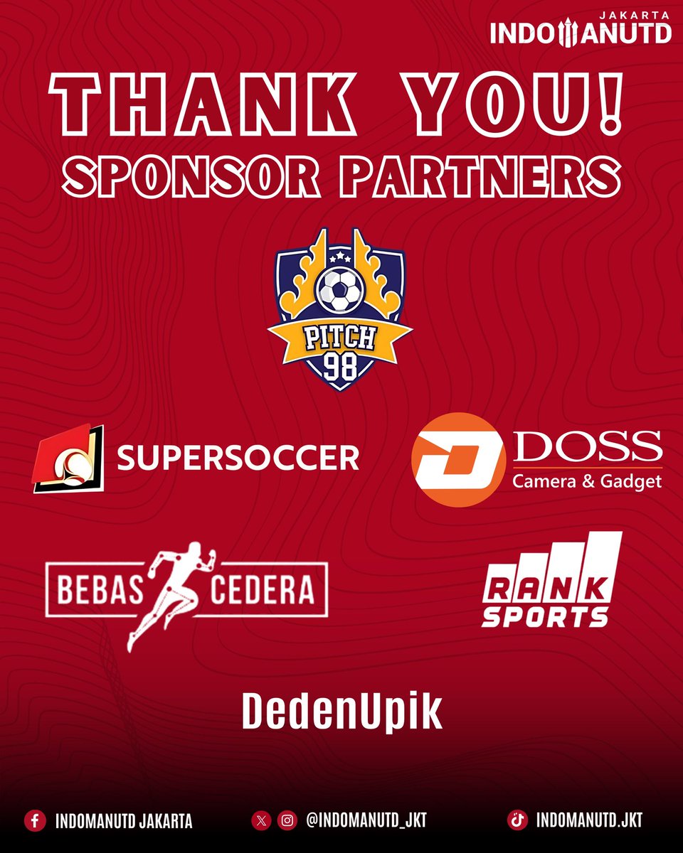 Indomanutd Jakarta (@indomanutd_jkt) on Twitter photo Perjuangan team Futsal Indomanutd Jakarta di turnamen Euro Futsal dari <a href="/my_supersoccer/">SuperSoccer TV</a> harus terhenti di babak grup setelah meraih hasil 1x menang, 1x seri, dan 1x kalah. Thank you untuk para pemain dan juga dukungan dari para sponsor.
We will comeback stronger! 👊 Perjuangan team Futsal Indomanutd Jakarta di turnamen Euro Futsal dari <a href="/my_supersoccer/">SuperSoccer TV</a> harus terhenti di babak grup setelah meraih hasil 1x menang, 1x seri, dan 1x kalah. Thank you untuk para pemain dan juga dukungan dari para sponsor.
We will comeback stronger! 👊