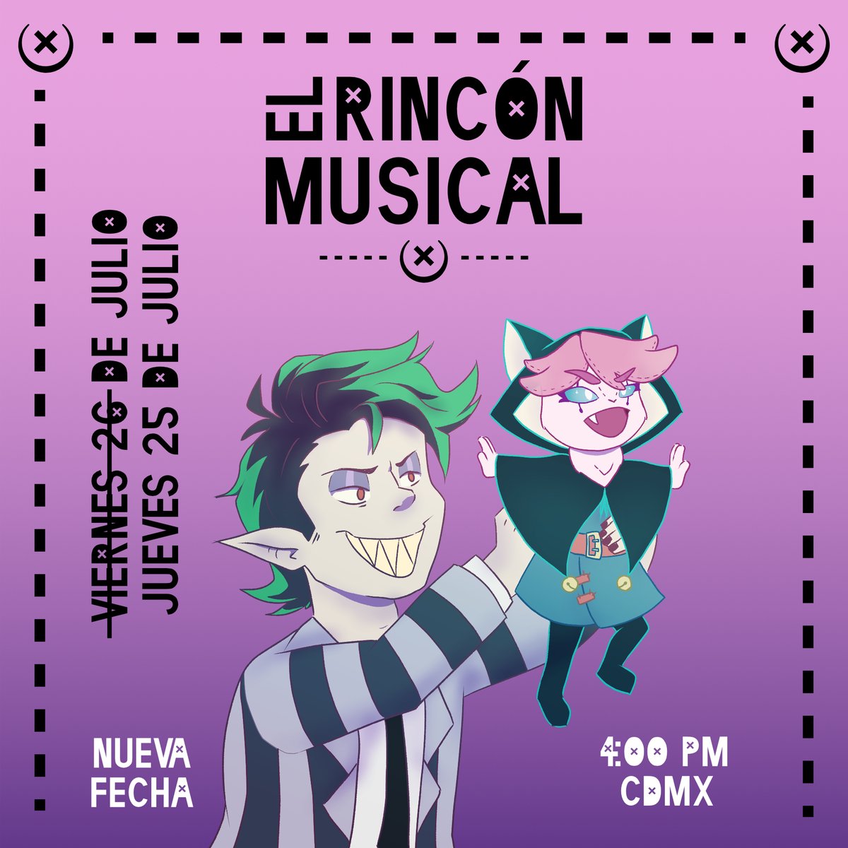 Tenemos nueva fecha para hablar del fantasma favorido de Broadway 
#Beetlejuice #Broadway #Musicales #ElRinconMusical