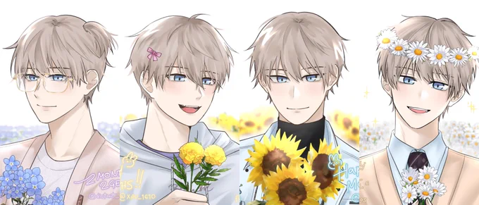 เต้าหู้ขนกับดอกไม้ ꪔ̤̮ ⸝꙳.˖ 