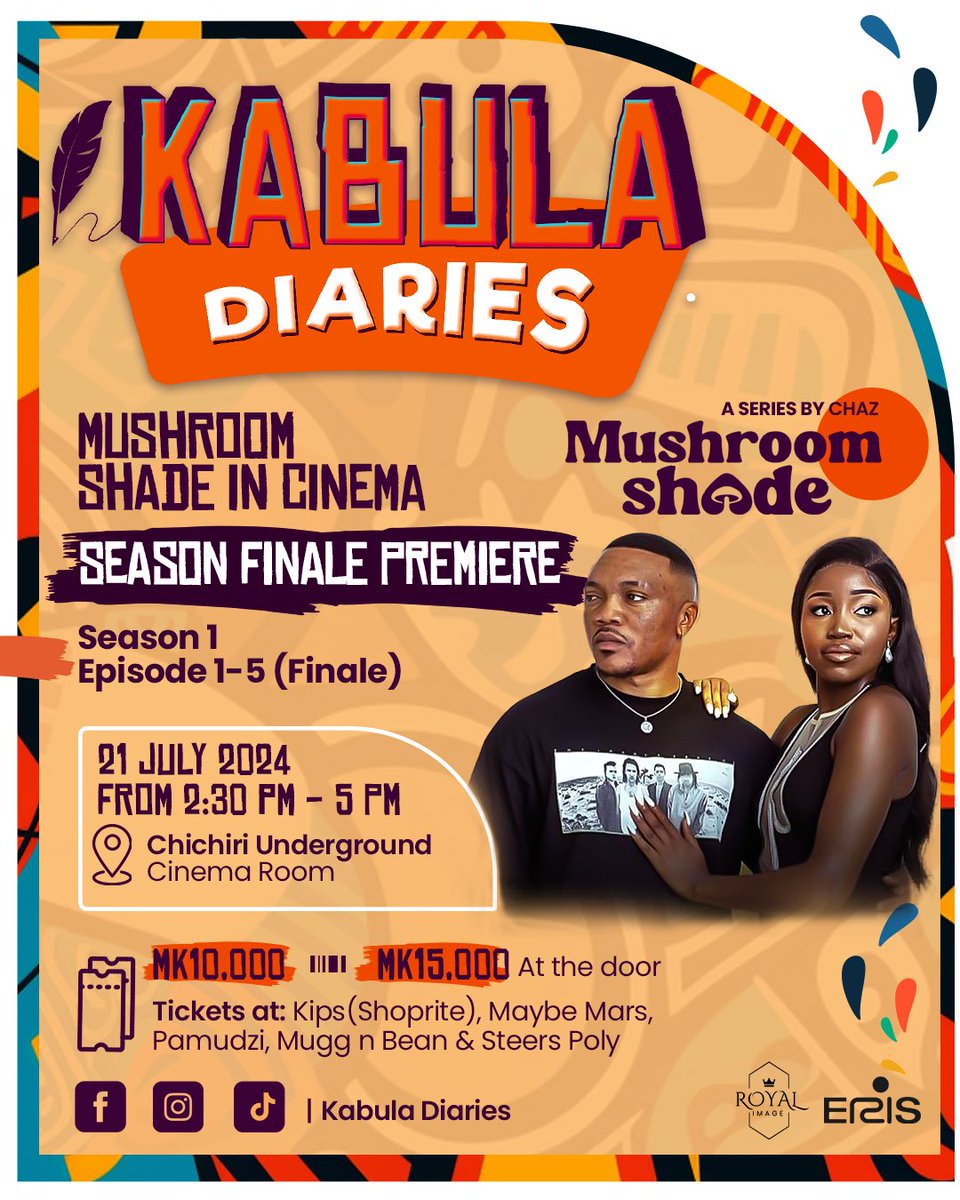 ElzJoel's tweet photo. It’s happening today. Are you all ready?😊🔥

📍Chichiri Underground Cinema room 

#KabulaDiaries
#MushroomShade https://t.co/qQRaGl4I7J